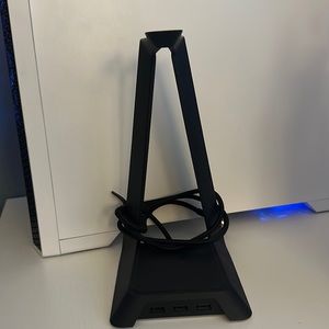 Razer headset stand with RGB